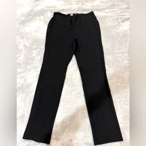 Liz Claiborne black stretchy trouser leggings size S